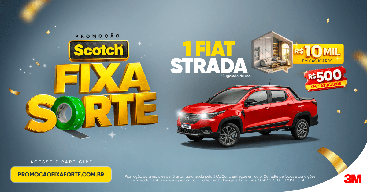 Promoção Scotch Fixa Sorte