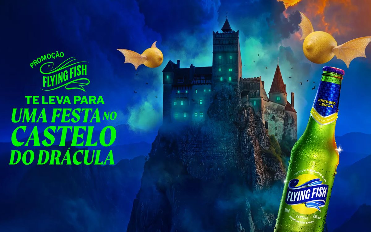 Promoção Promo Flying Fish (festa no Castelo do Drácula)
