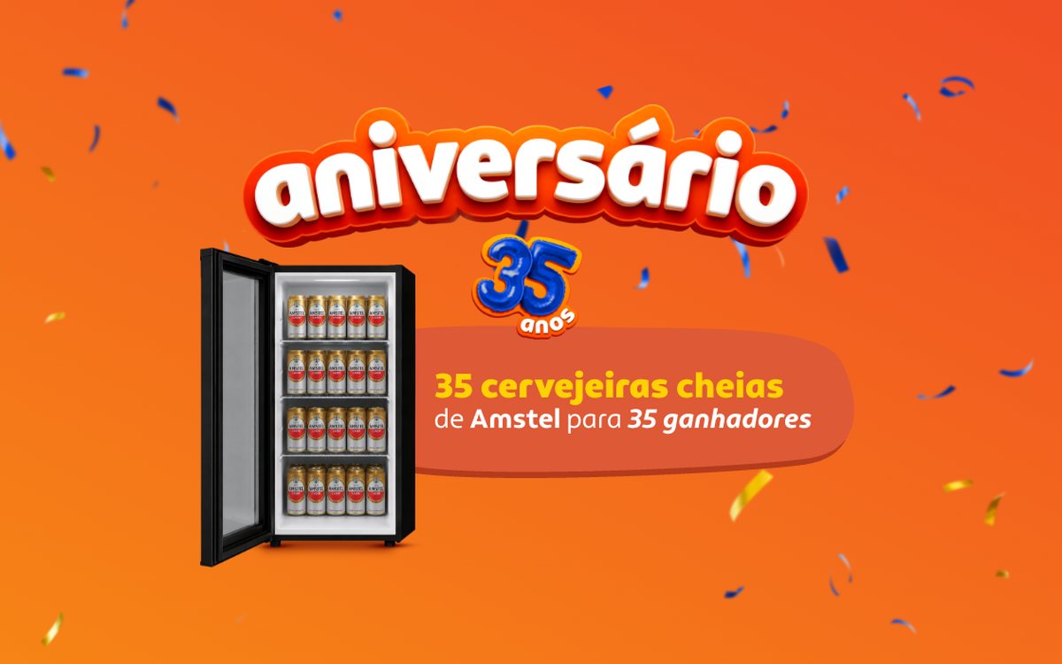 Promoção Aniversário AmPm 35 anos