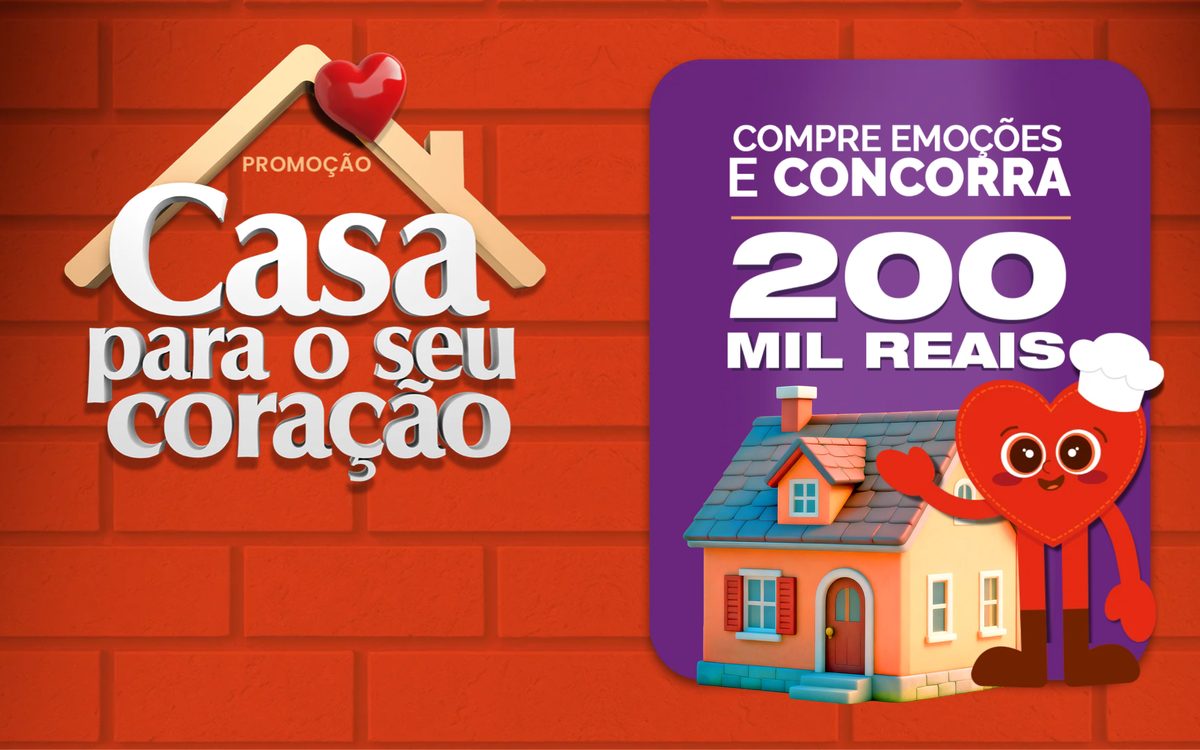 Promoção Arroz Emoções Casa para o seu Coração