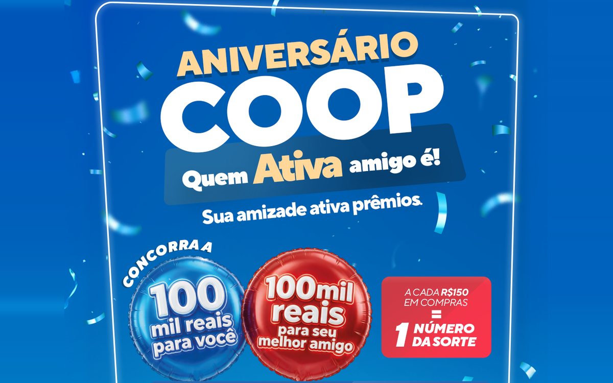 Promoção Aniversário Coop 2026