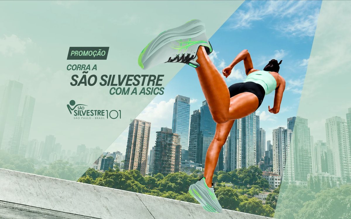 Promoção Corra com ASICS