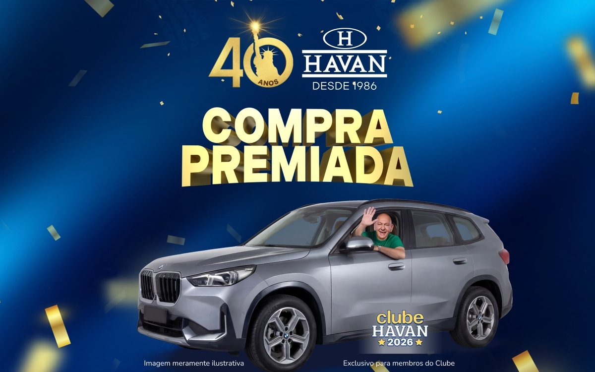 Promoção Havan 40 Anos - Compre e Concorra