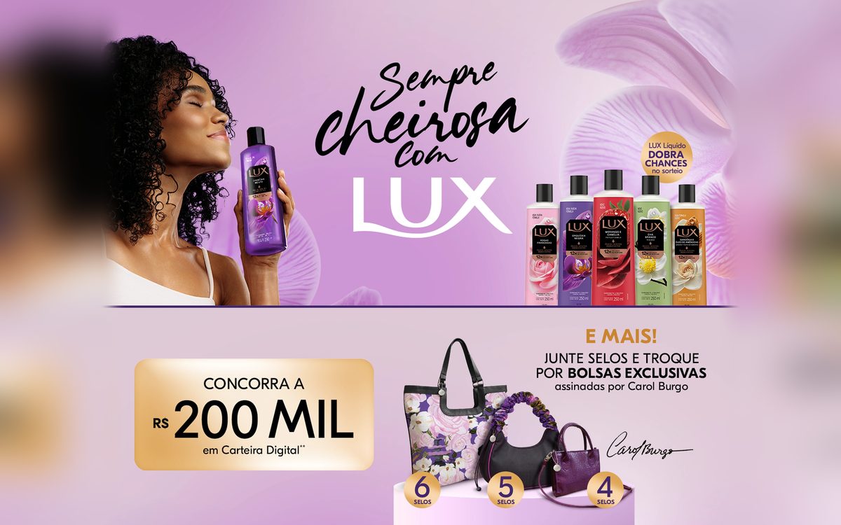 Promoção Sempre Cheirosa com LUX