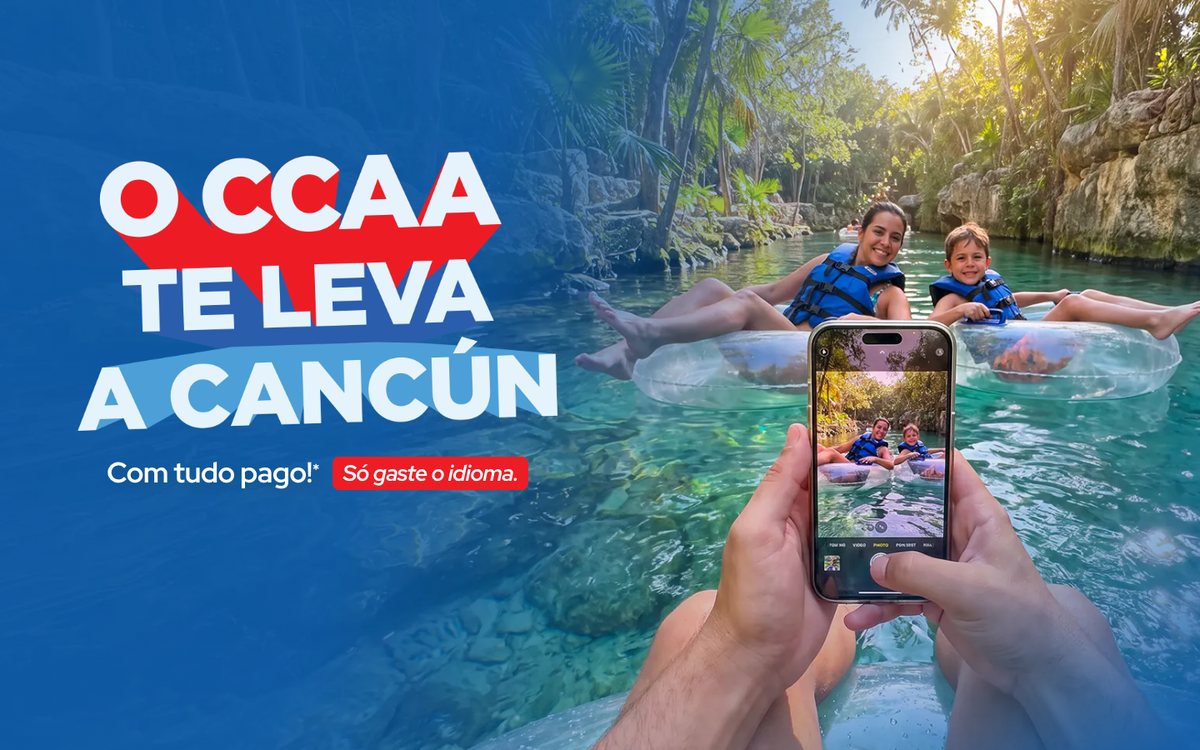 Promoção O CCAA te leva a Cancún