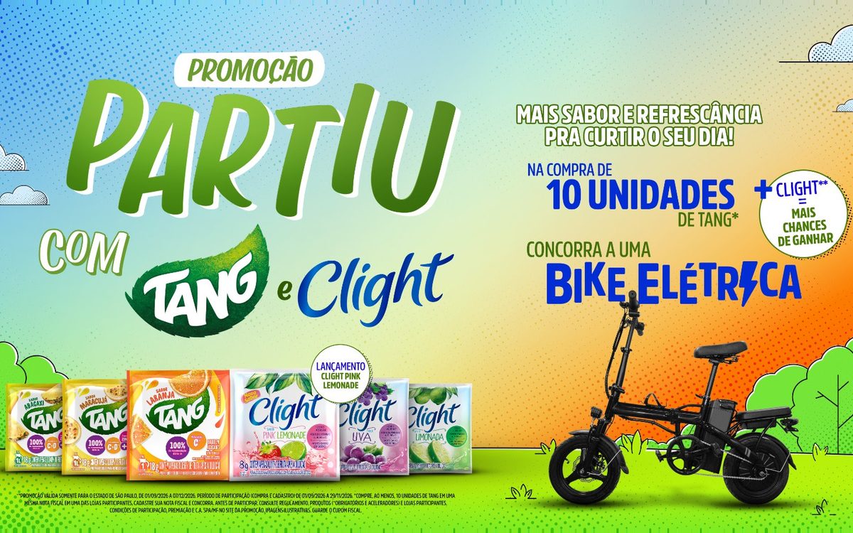 Promoção Partiu com Tang e Clight