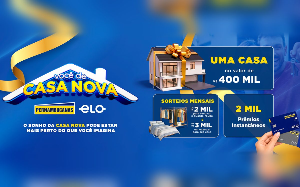 Promoção Você de Casa Nova Cartões Pernambucanas Elo