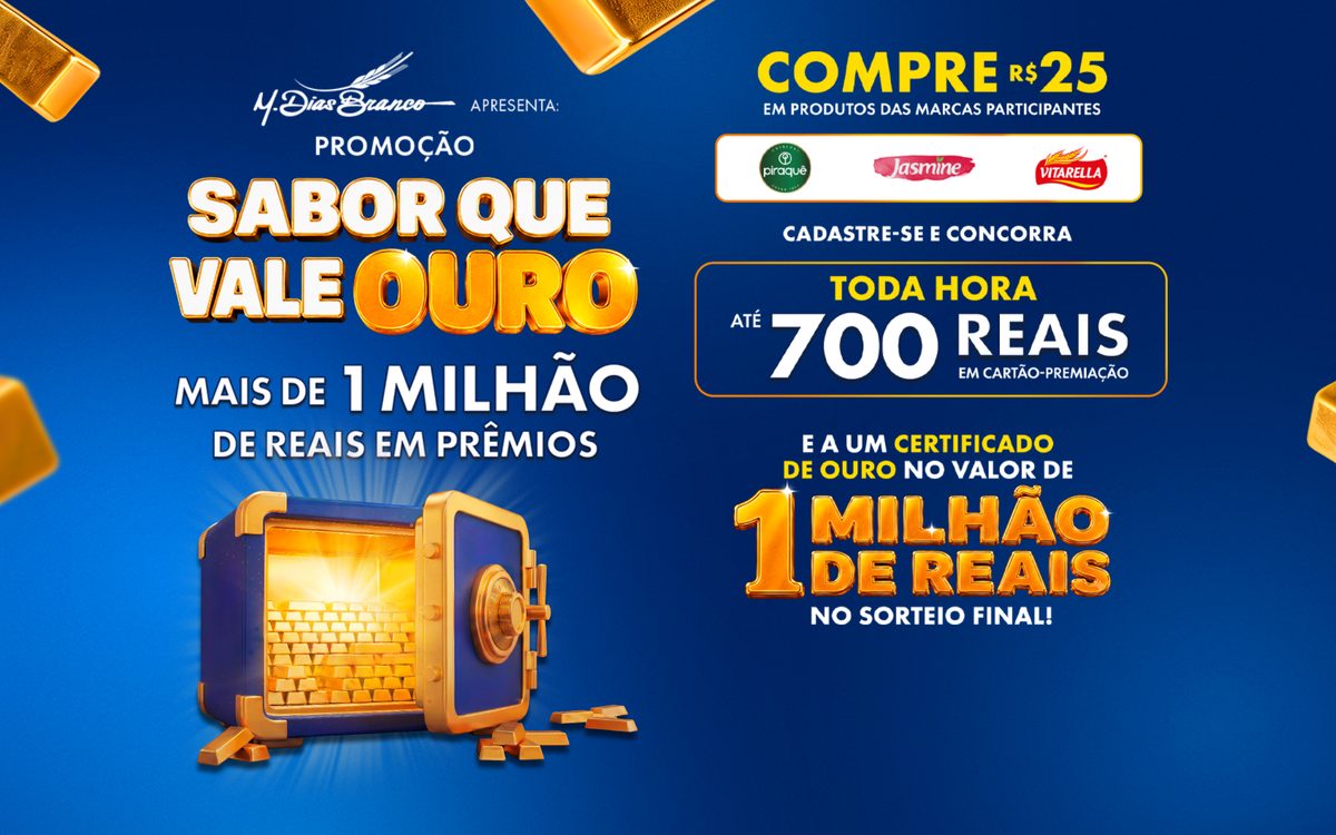 Promoção Sabor que Vale Ouro