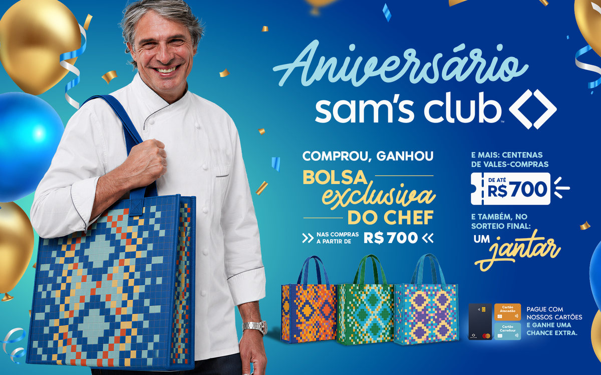 Promoção Aniversário Sam's Club 2026