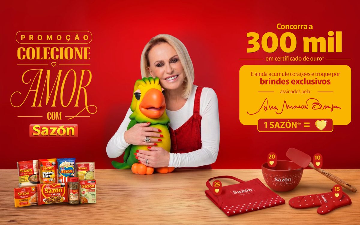 Promoção Colecione Amor com SAZÓN
