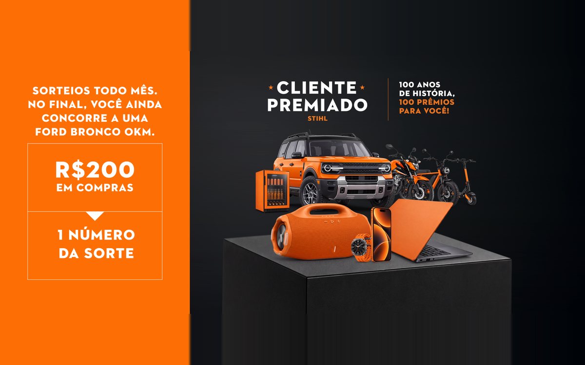 Promoção Cliente Premiado STIHL