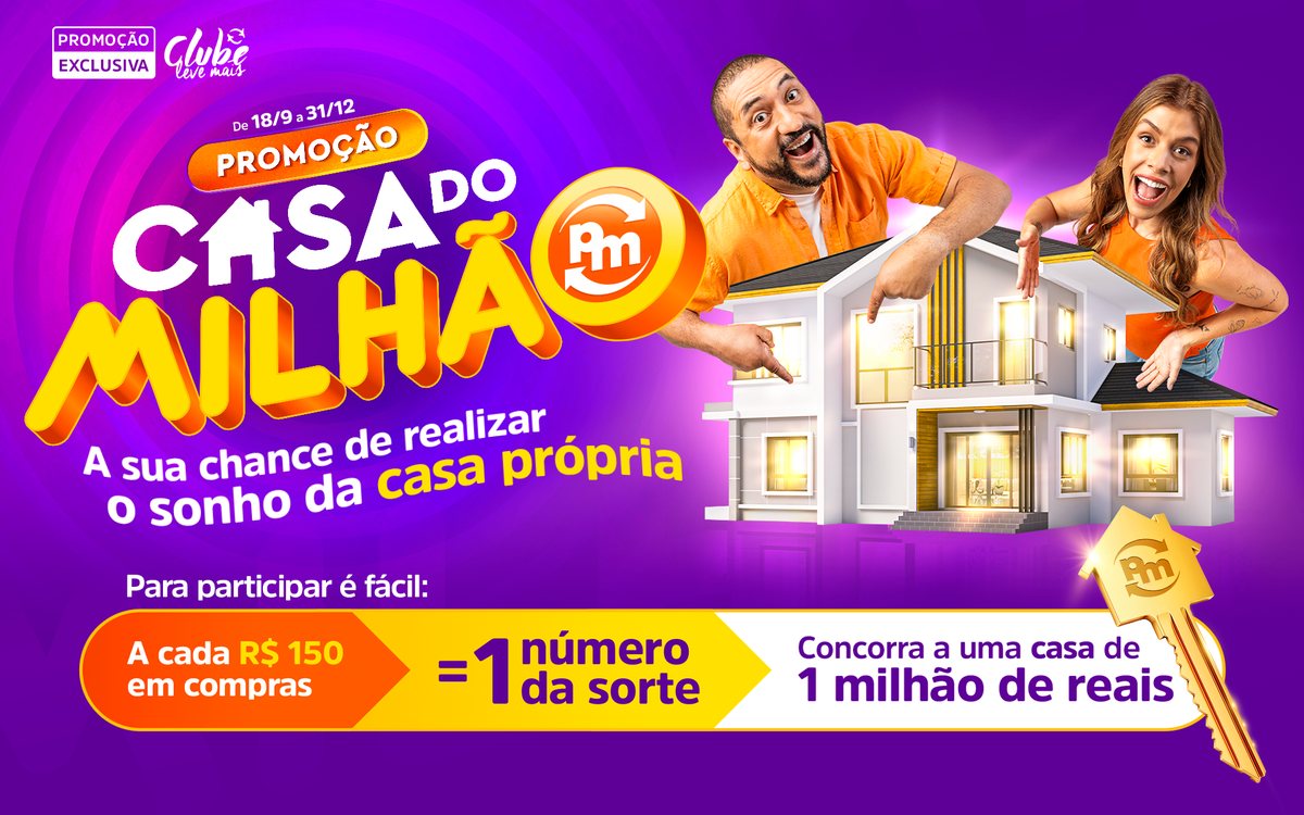 Promoção Casa do Milhão Pague Menos