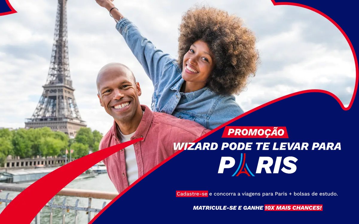 Promoção Wizard Pode Te Levar Para Paris