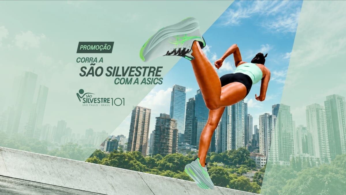 Promoção Corra com ASICS