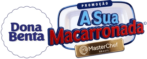 Promoção Dona Benta, a sua macarronada MasterChef