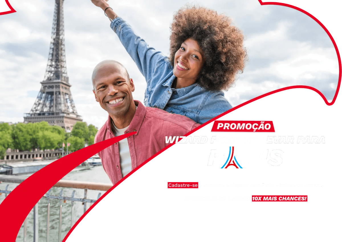 Promoção Wizard Pode Te Levar Para Paris